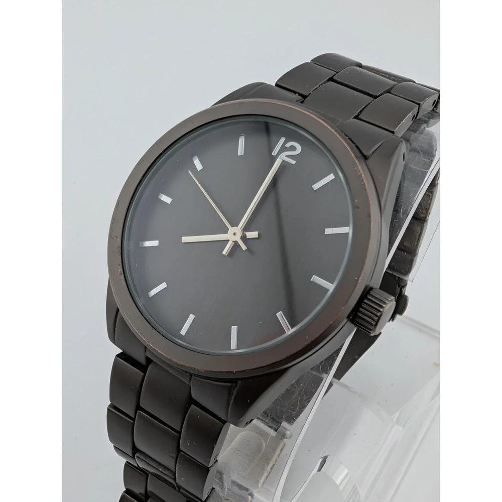 Goodfellow & Co Watch Men‎ 38mm Case Gunmental Tone 7